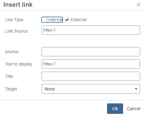 External Link Tool