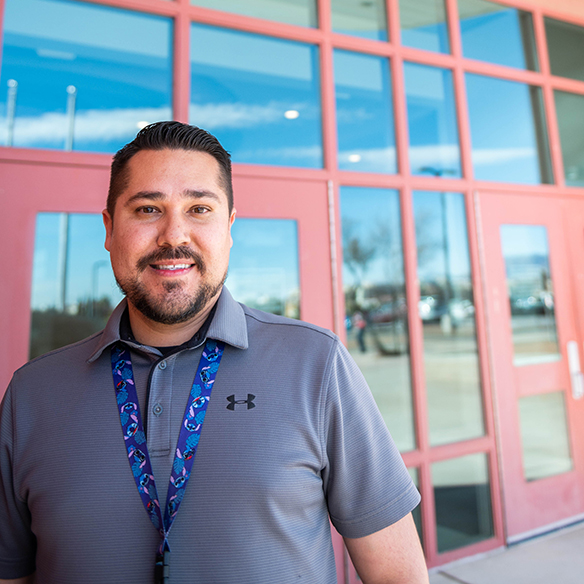 Chris Nuñez, Las Cruces Public Schools Teacher of the year. 2023.
