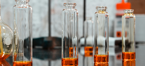 Art supplies on a table