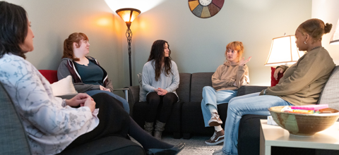 Group counseling session