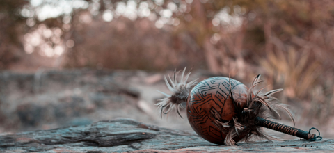 Maraca, an indigenous instrument of power